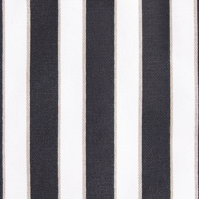 Botanical Stripe Potholder Set, Black