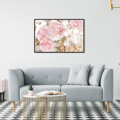 « basket o roses » par oliver gal, impression