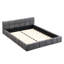 Lit tapissier grand avec chenille Roomfitter, gris-569472762-569472763