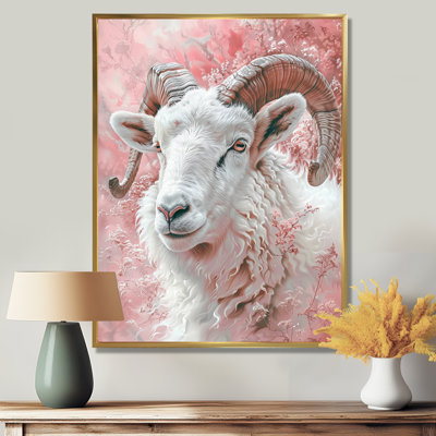 Blanc, rose, astrologie, capricorne, Courage, art mural