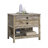 Rustic Style Lateral File Cabinet with Full Extension Drawers for Versatile Document Storage and Organization