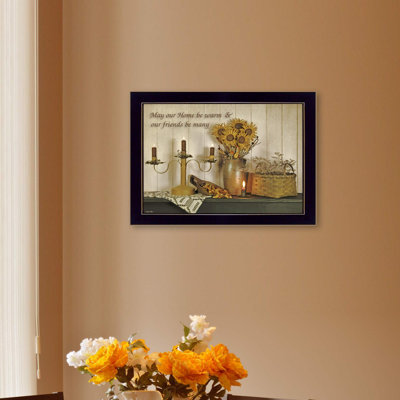 Our Home by Susie Boyer - Picture Frame Textual Art Print on Paper