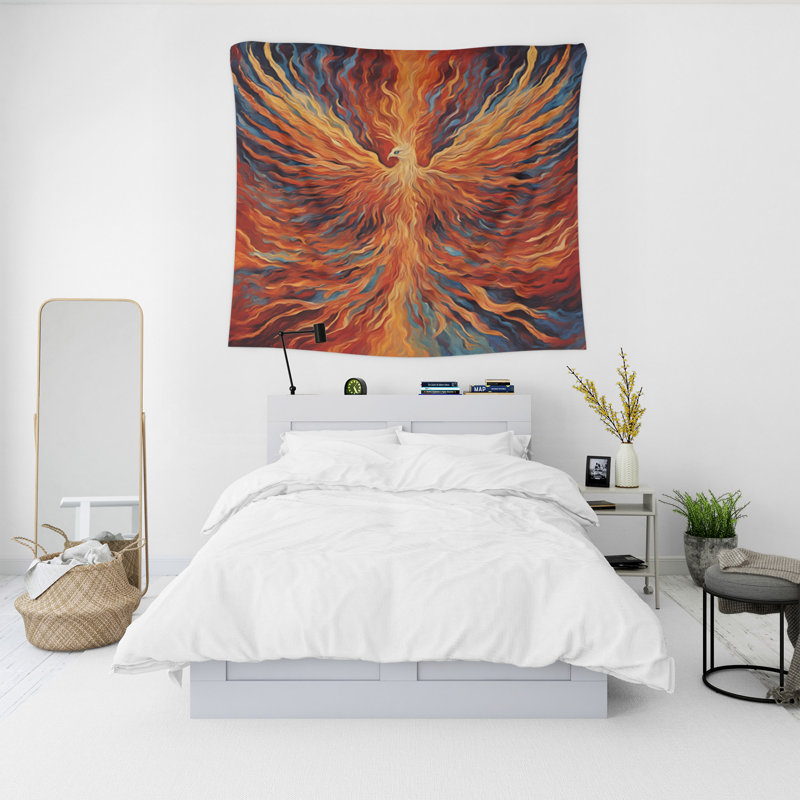 Tapisserie murale, H 60 po x l 51 po
