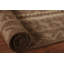 Tapis oriental brun Kilim 7 x 9