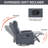 Manual Recliner Chair With Rocker And Swivel In Fabric For Living Room-966436154
