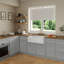 Armoire de base en bois Shaker gris prêt à assembler 36 po x 24 po x 34,5 po Homeibro Cozy Design-125877360-125877364