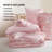 Bedsure Bed in a Bag - Reversible Flroal & Plant Pattern Printed with Comforters, Sheets, Pillowcases & Shams-110389529