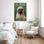 «Pug Dog This Is A Half Bath», reproduction d'art graphique sur toile tendue-130670285