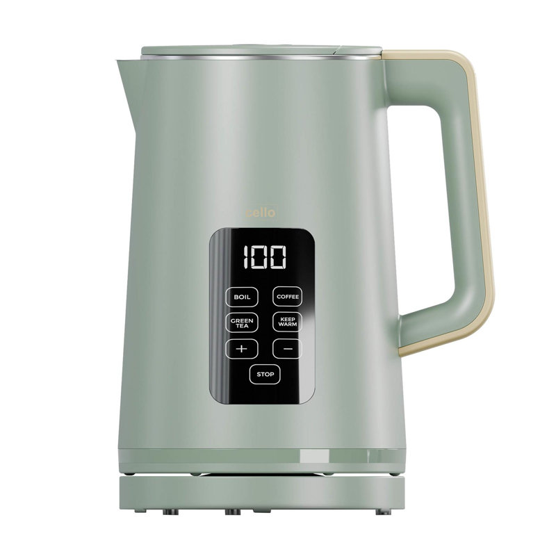 Cello Digital Kettle with Touch Panel, Green