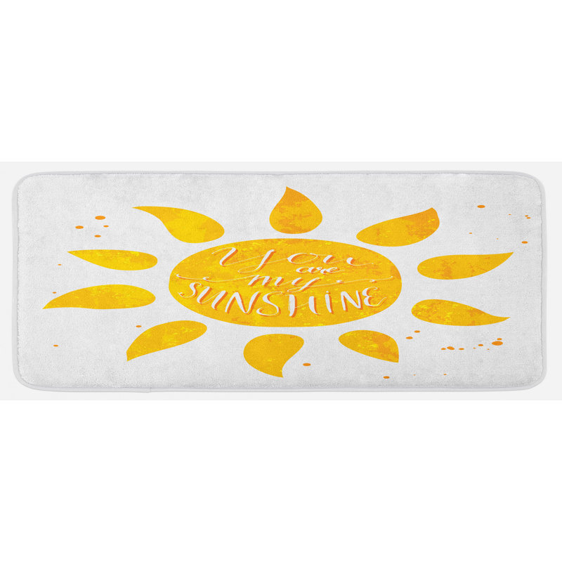 Tapis de cuisine citation