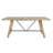 Embrey Rectangular Solid Reclaimed Pine Wood Dining Table-1465575976