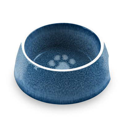 Indigo Impressions Paw Melamine Pet Bowl