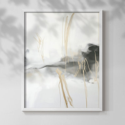 Série ABSTRACT DCCCLxx - reproduction encadrée de qualité supérieure - prête à être accrochée - aucun clou requis