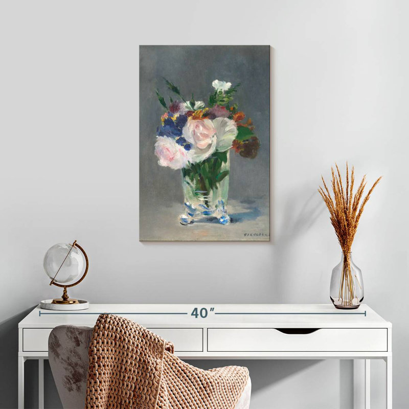 Vase en cristal Harnek, H 24 po x l 16 po