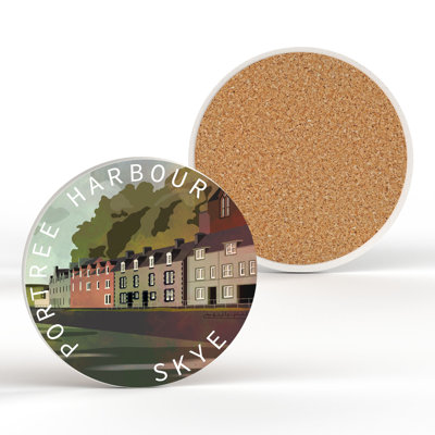 Ceramic Round 1 Piece Coaster
