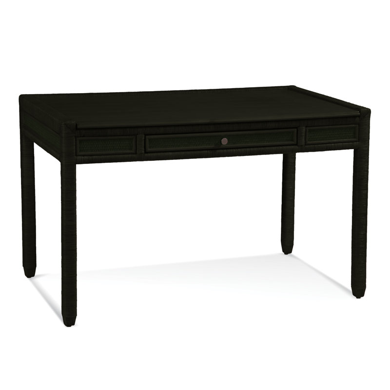 Electra 48 " Pine Writing Desk, Black, No