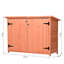 4 ft. W x 2 ft. D Solid Wood Pent Tool Shed