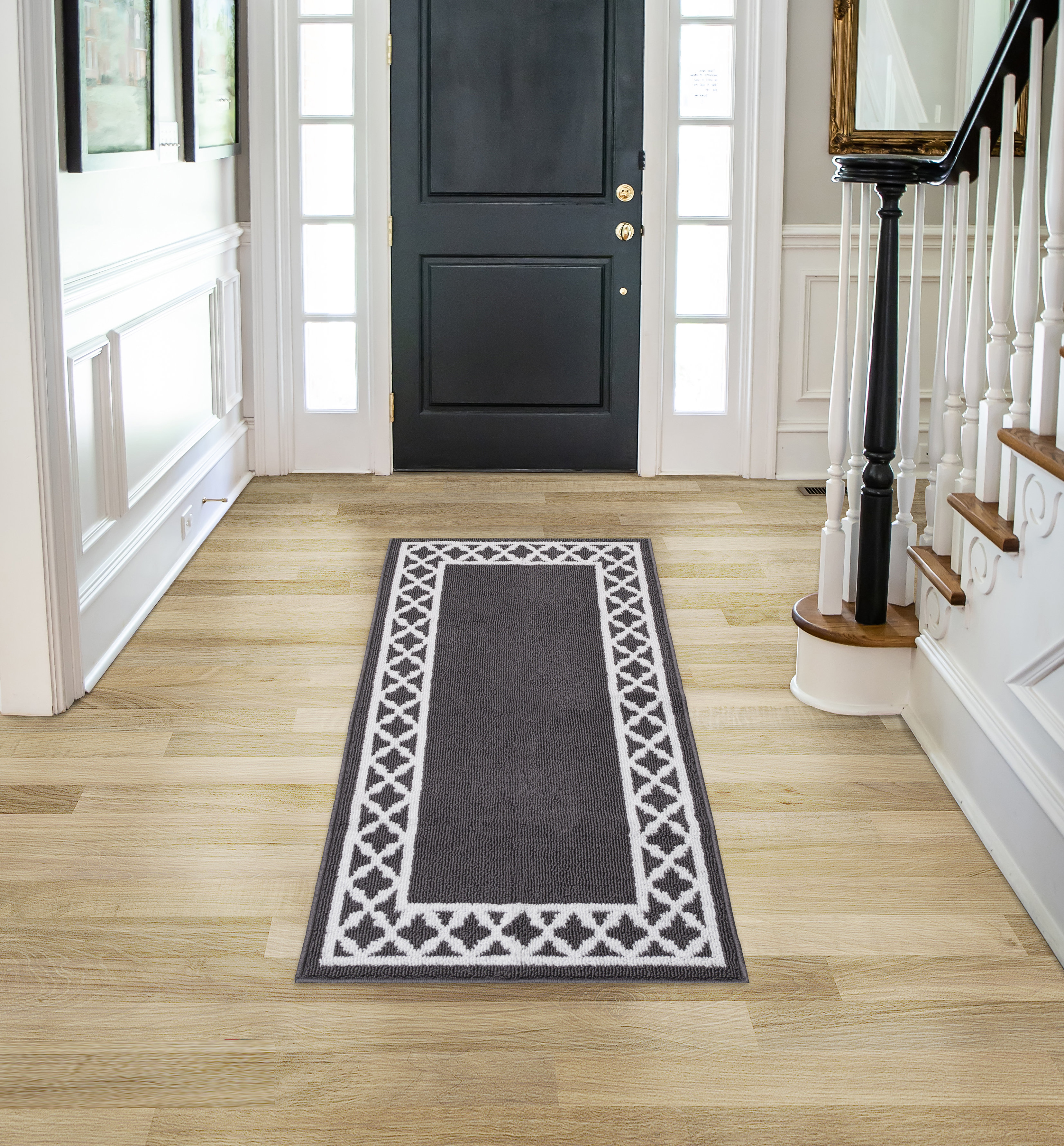 Nautica Collin Border All Loop Tufted Runner and Accent Rugs