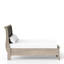Grand lit de rangement antique gris, solide et fiable, deux tiroirs pour lit de commodité avec tiroirs, moderne et élégant