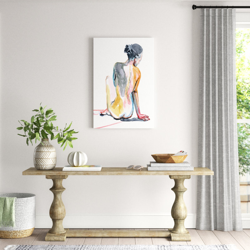 Colorful Shadows I by Jennifer Paxton Parker - Painting, 76cm H x 51cm W, Wrapped Canvas