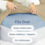 4 Piece 400 Thread Count Cotton Sheet Set – Extra Deep Pocket, Cooling, Breathable & Soft Bedding-106537228-106537225
