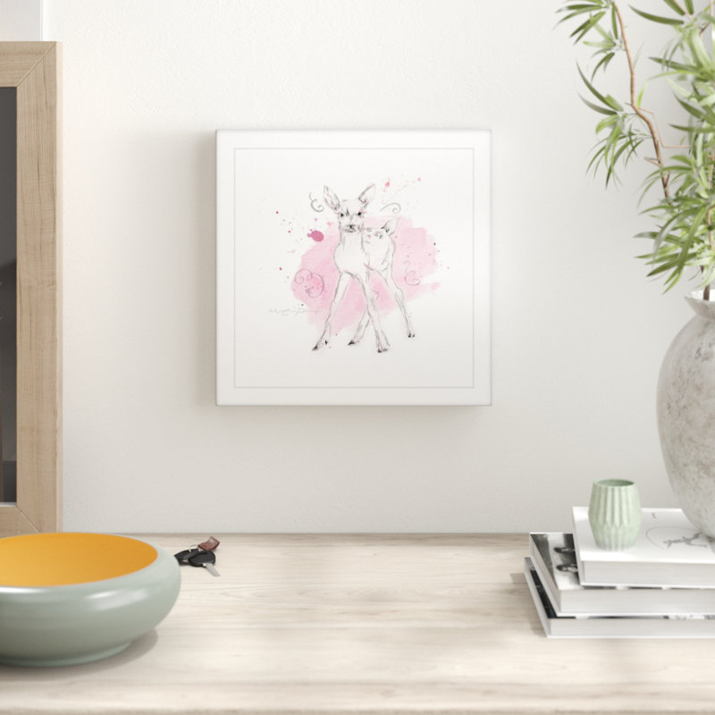 Marie-Eve Pharand - Single Picture Frame Painting, 41cm H x 41cm W