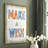 Make A Wish Framed Print - Solid Wood-1171073596