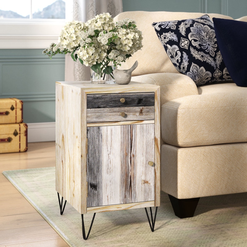Calliphon Solid Wood Top with Storage