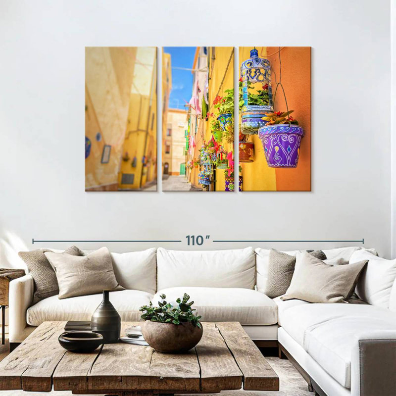 Allée florale Sireci Sardinia, H 42 po x l 65 po