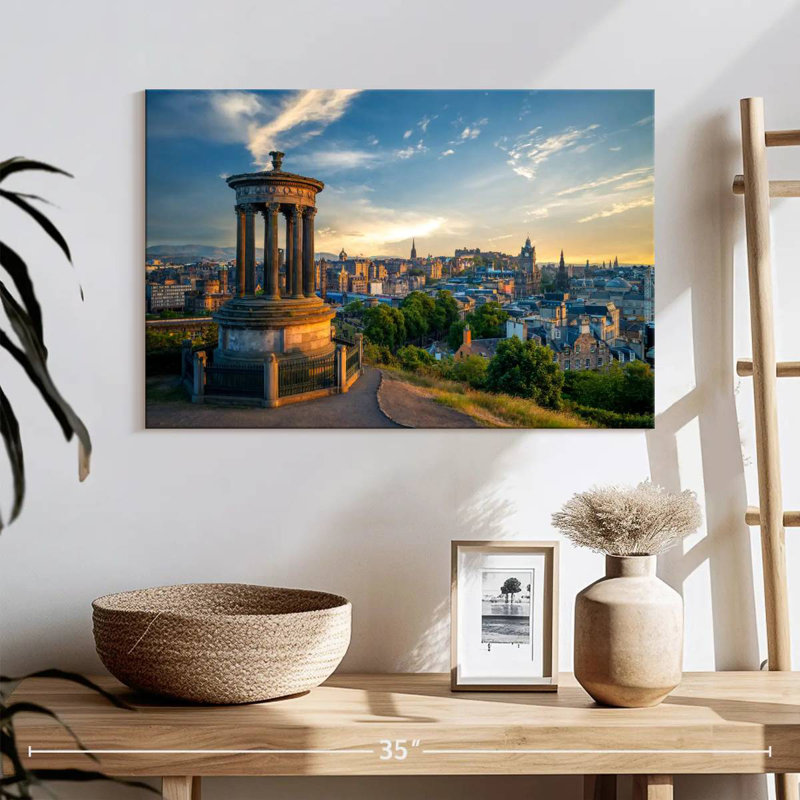 Lilie Edinburgh de Calton Hill, H 16 po x l 24 po