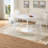 Compact Mdf Marble Dining Table Sets(must Include Both Table And Chair) For Kitchen Home