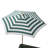 Interlocking 3.62 ft. Square Sandbox with Cover and Umbrella