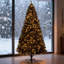 Grand arbre de Noël artificiel pré-éclairé