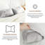 Housse de coussin 100% lin 12 x 20 pouces-120471701