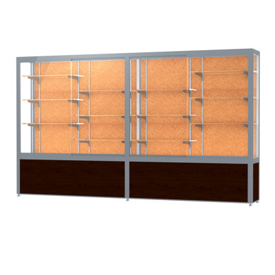 Challenger Series 66" H Aluminum Display Case 