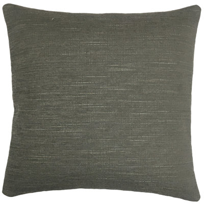 Solid Colour Outdoor Reversible Throw Pillow
