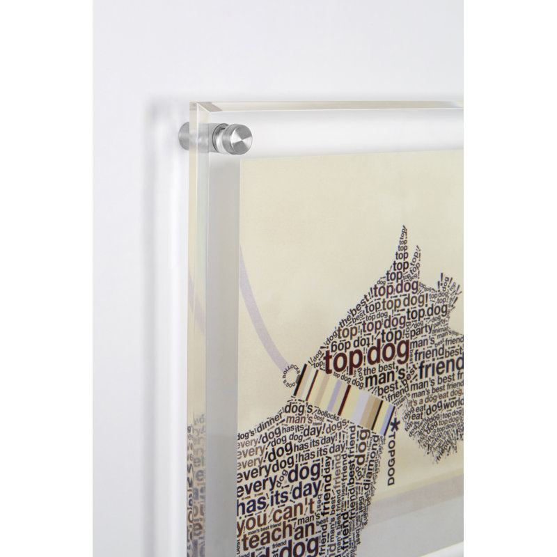 Single Picture Frame Painting on Plastic / Acrylic