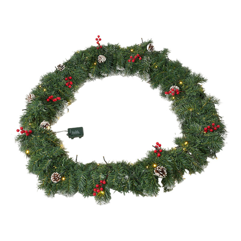 Lighted 270cm Wreath