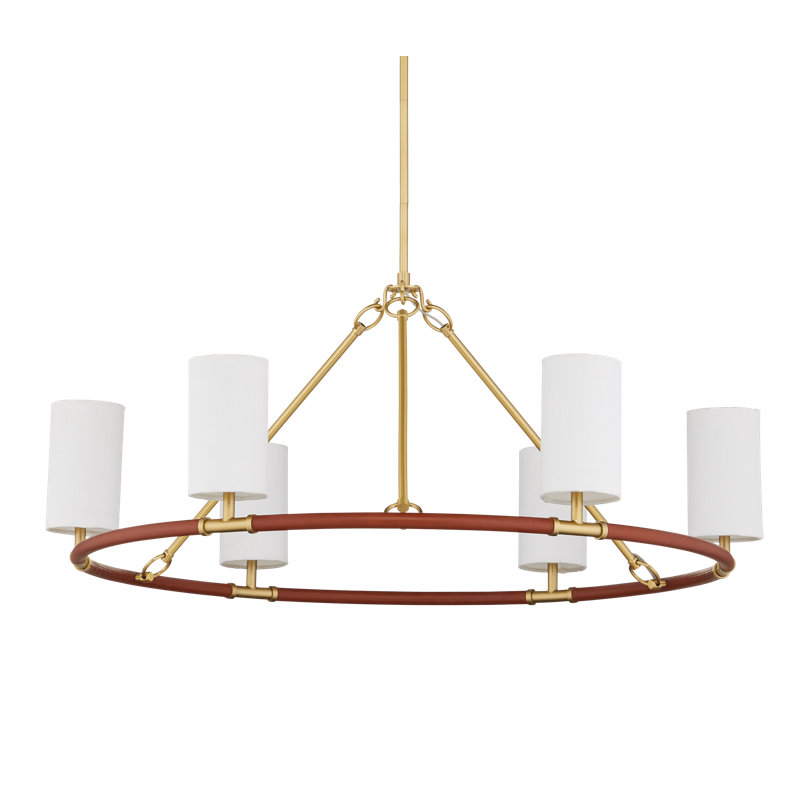 Ellerston Medium Chandelier, 21" H x 39" W x 39" D