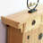Log Head Porch Cabinet