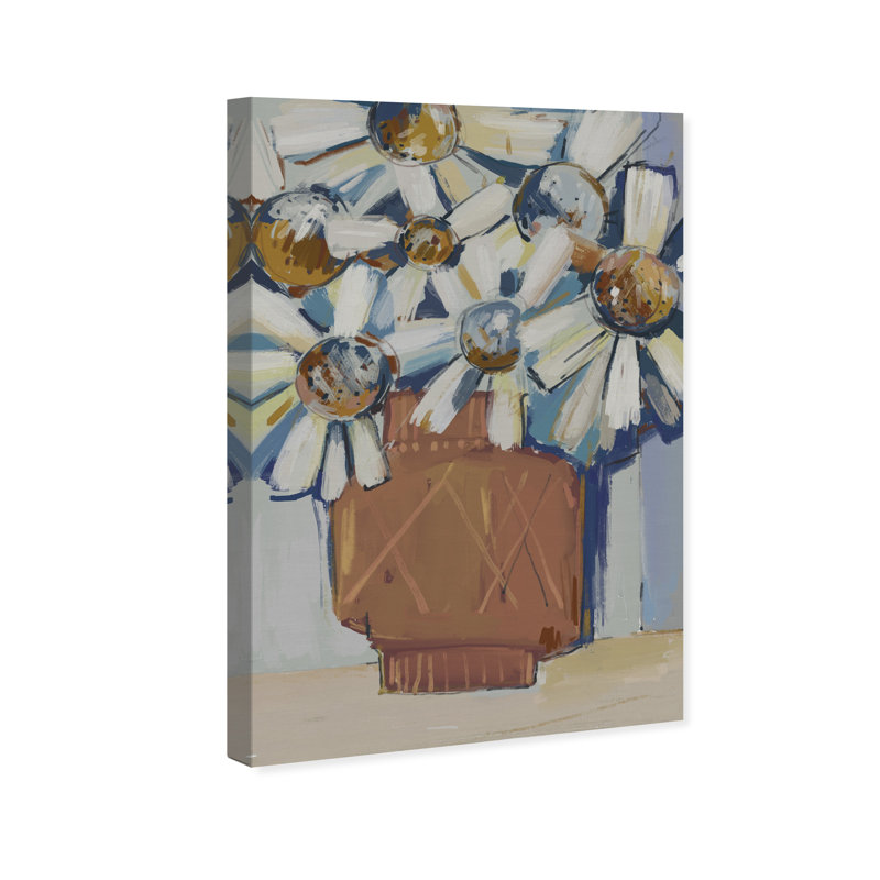All Daisies Print by Oliver Gal, 15" H x 10" W, Gallery Wrapped