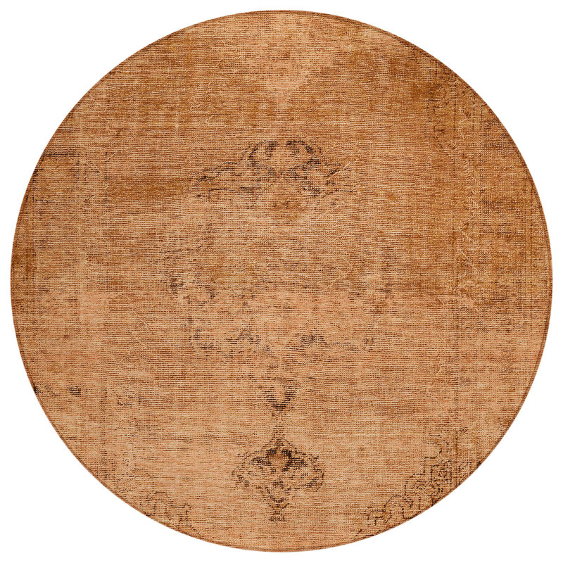 Tapis rond rond 8 po