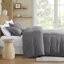 Housse de couette entièrement tissée à rayures, infroissable, idéale pour les chambres d'amis 3