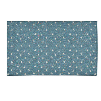 Tapis de lapin blue