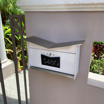 Aluminum Wall Mounted Mailbox