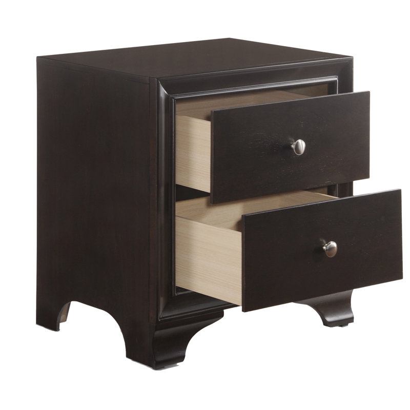 Jared 22'' W Nightstand, Espresso