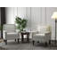Upholstered Linen Armchair-165389805