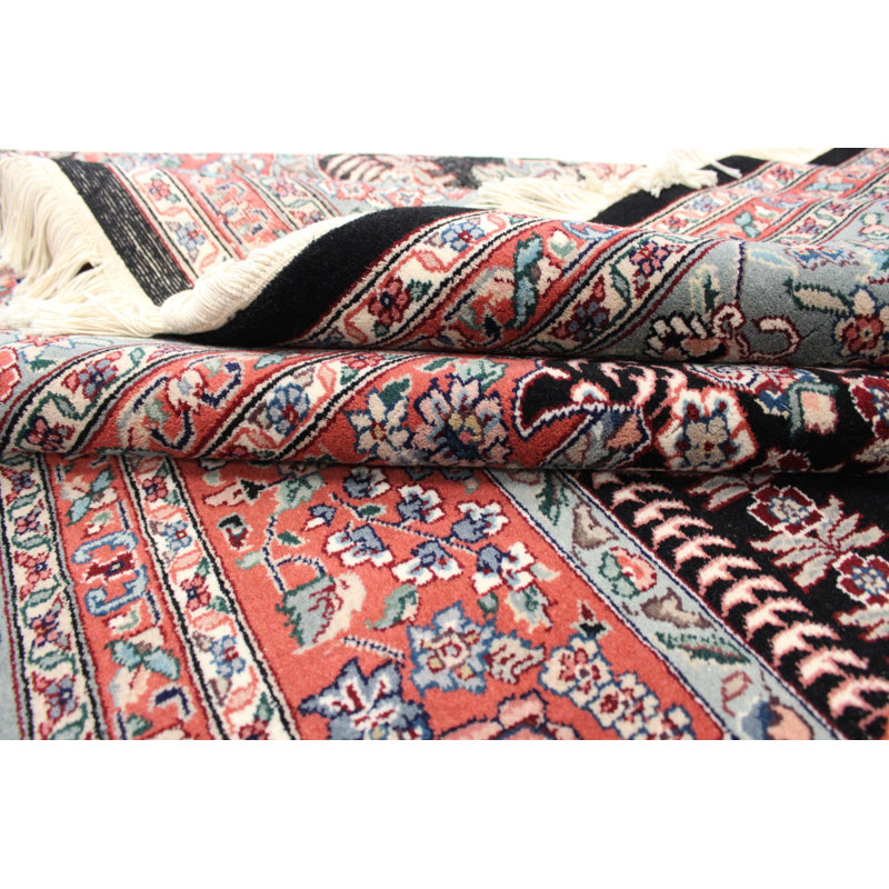 Oriental Area Rug in Black