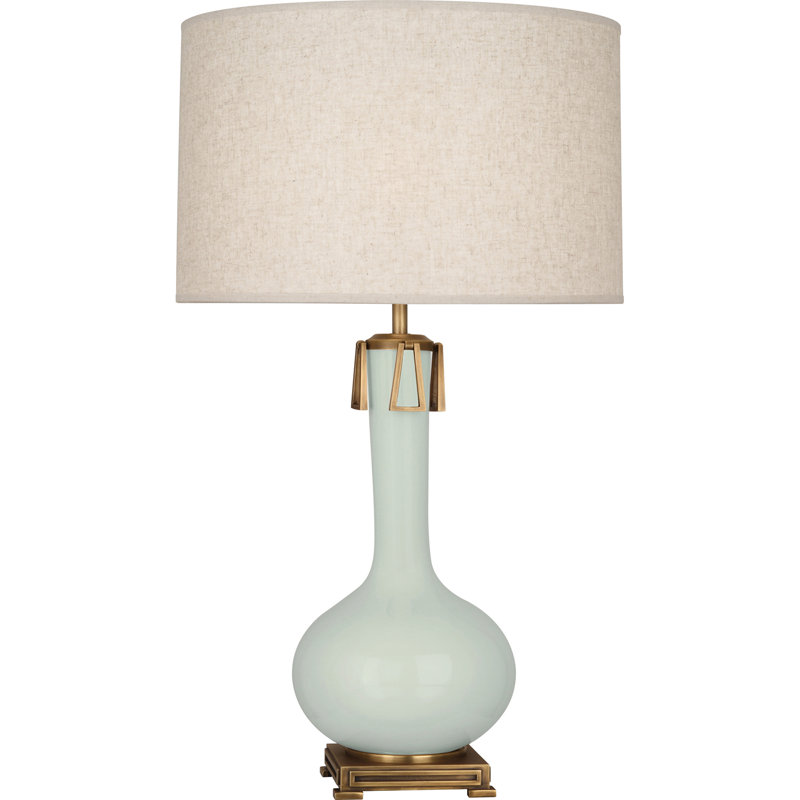 Athena Table Lamp, Celadon