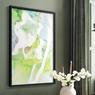 «Rising Above II», reproduction encadrée - bois massif